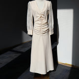 Ivory Poise Midi Dress, Off-White