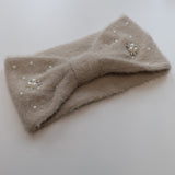 Pearly Jeweled Hair Wrap
