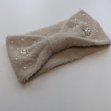 Pearly Jeweled Hair Wrap