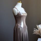 Metallic Maxi Dress