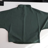 Audrey Sage Green Mock Neck Top