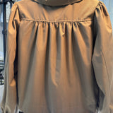 Dramatic Collar Blouson Jacket